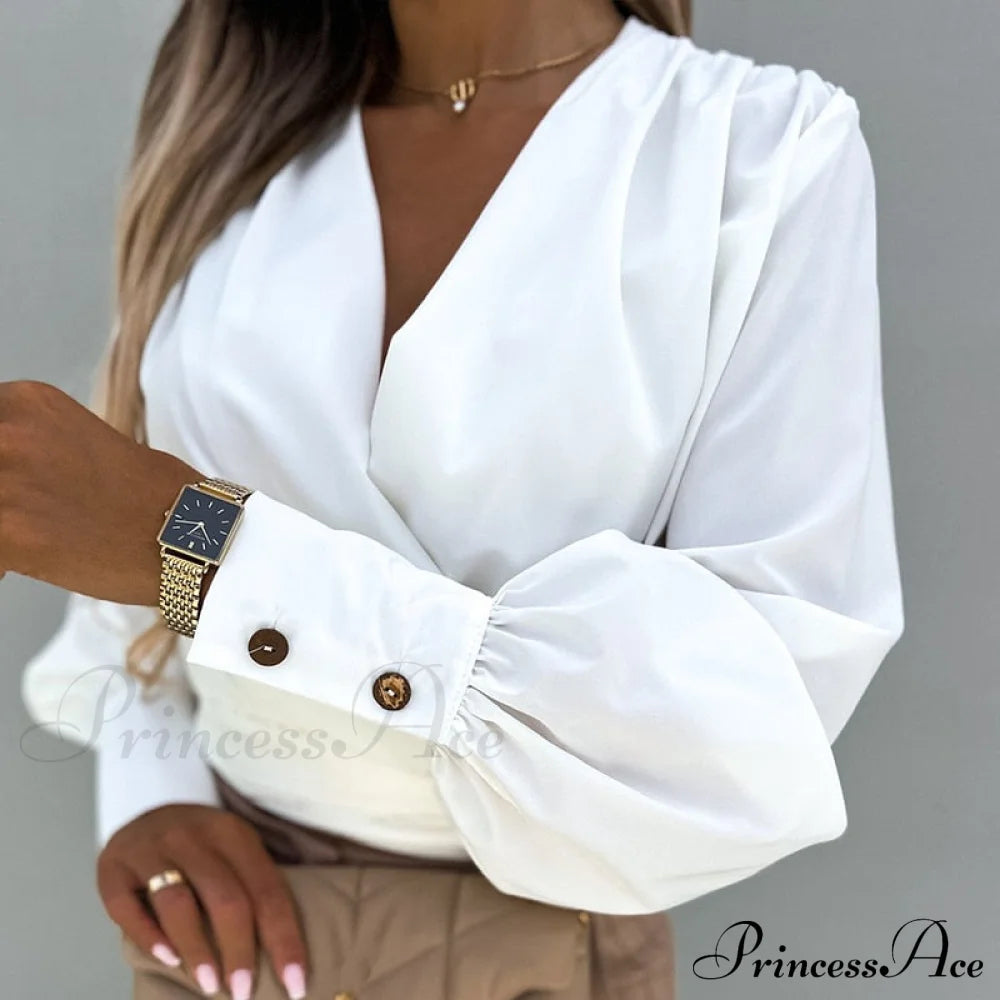 Alana Women’s Blouse White / S Tops & Blouses