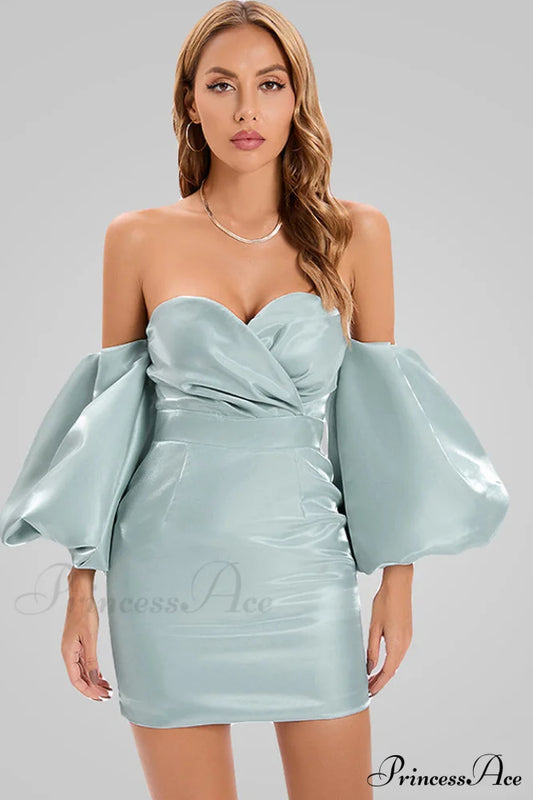 Alexandrine Puff Sleeve Mini Dress | Dress In Beauty