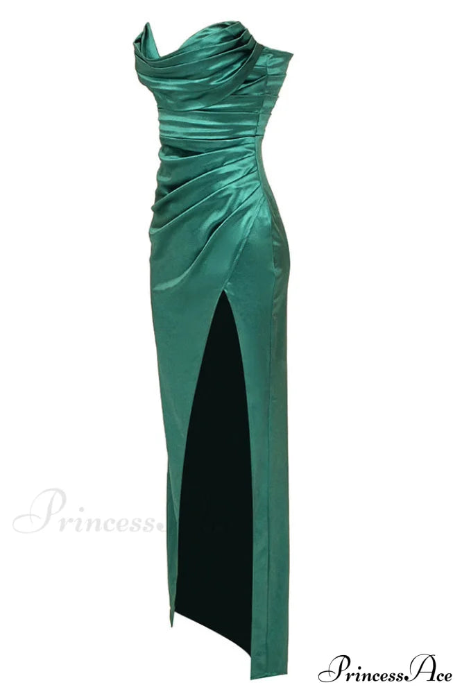 Alyce Satin Stylish Prom Dress