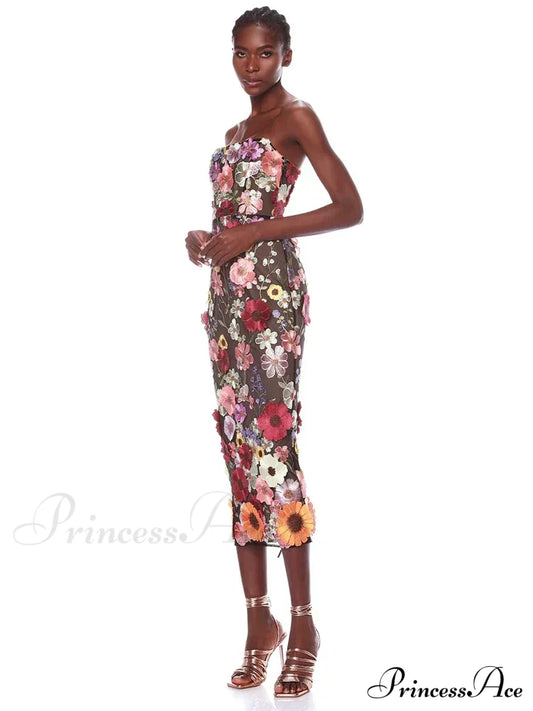 ROBE MIDI ÉLÉGANTE AMALI 