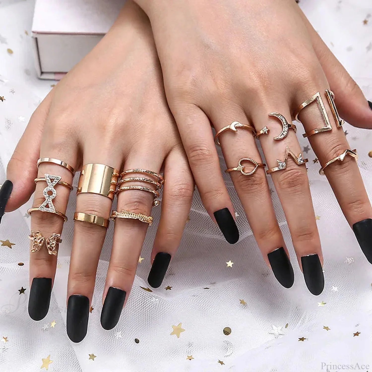 Antique Bohemian Affection Gothic Band sliver5