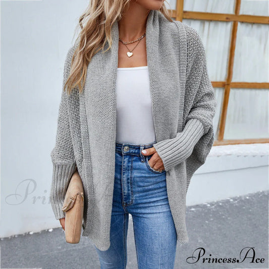 Arm Batwing Cardigan Coats