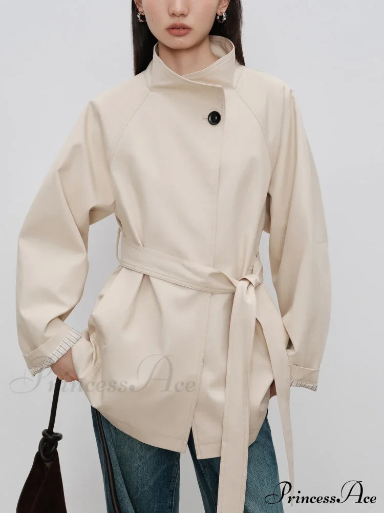 Autumn Extra Long Flowy Oversized Casual Belt Double Breasted Loose Korean Fashion 2024 Stylish