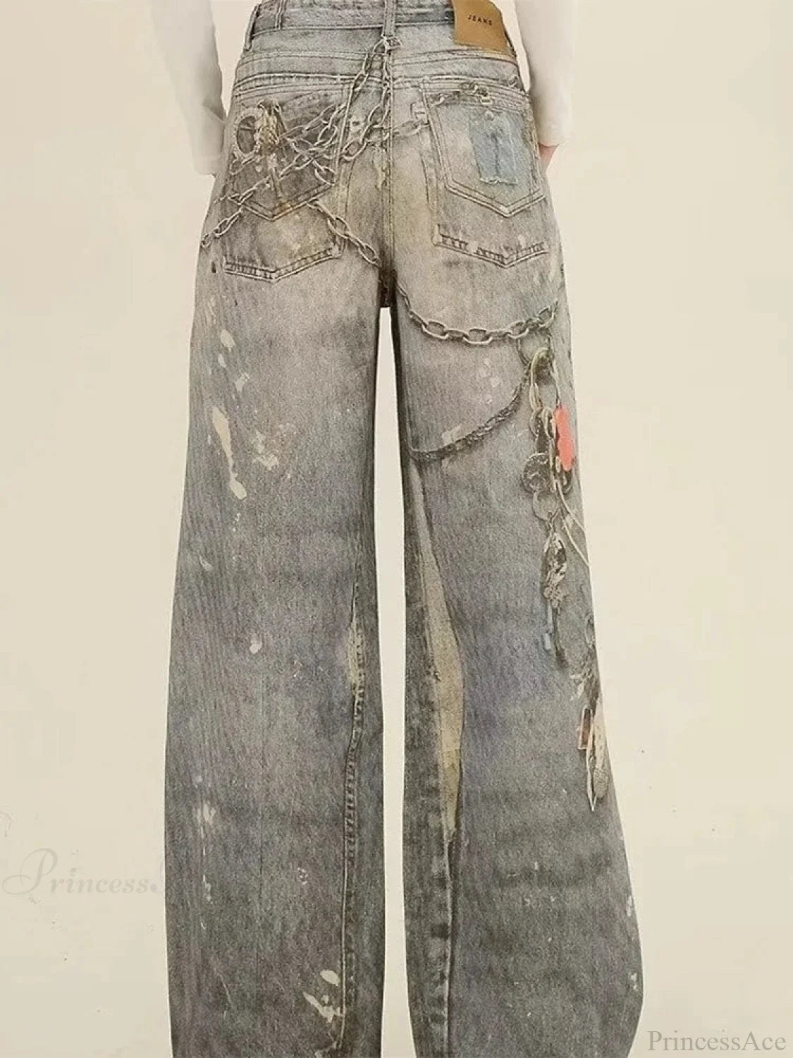 Azure Gothic Baggy Oversize Harajuku Pant