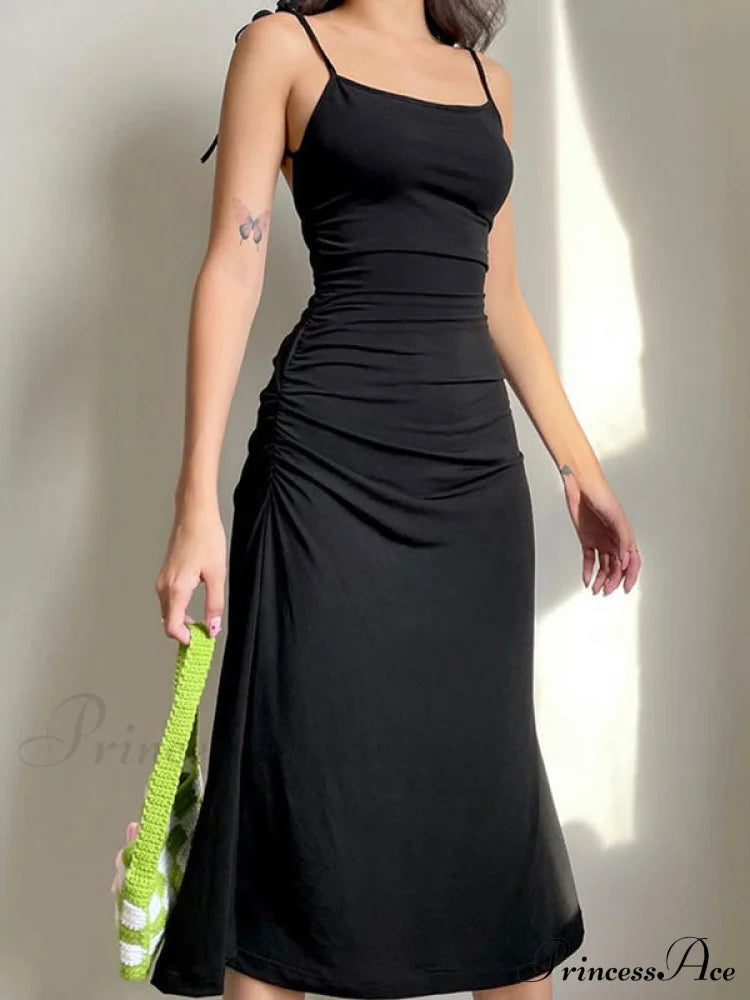 Backless Split One Trendy Shoulder Ribbed Maxi Dress Dresses