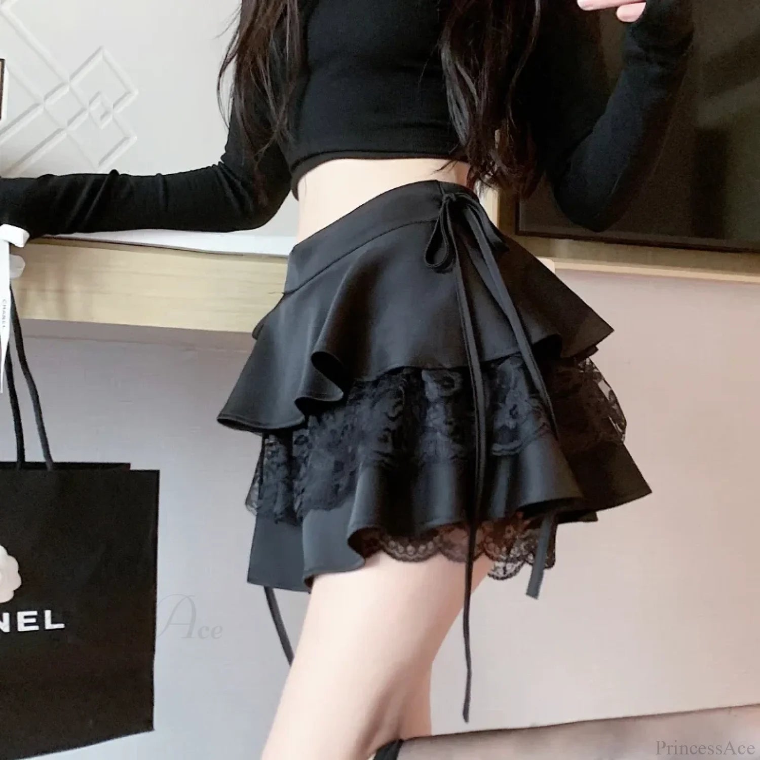Bandage Lace Lolita Skirt