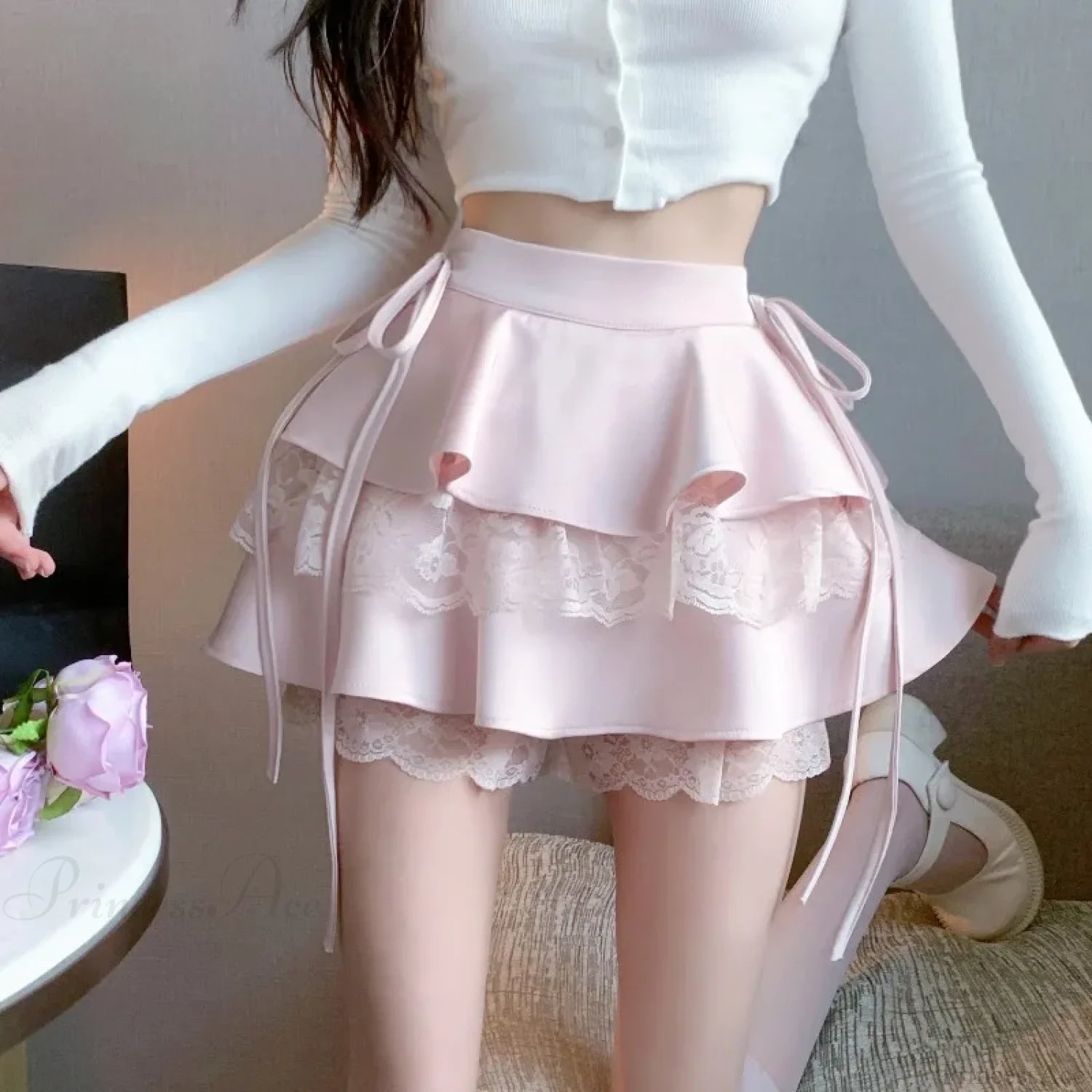 Bandage Lace Lolita Skirt