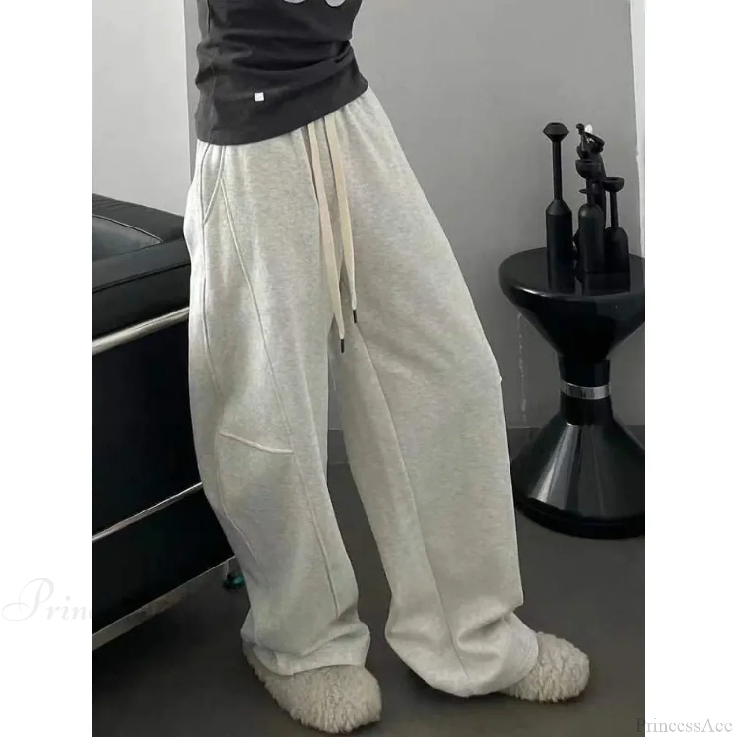 Basic Oversized Y2K Women Sweatpants Pants
