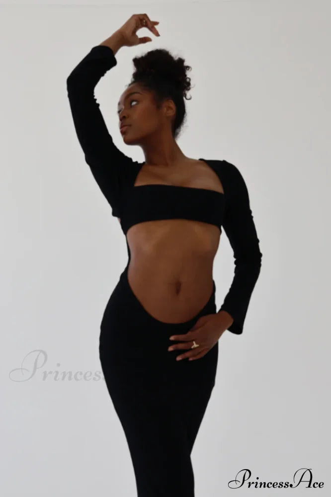 Black Grande Stylish Finale Gown