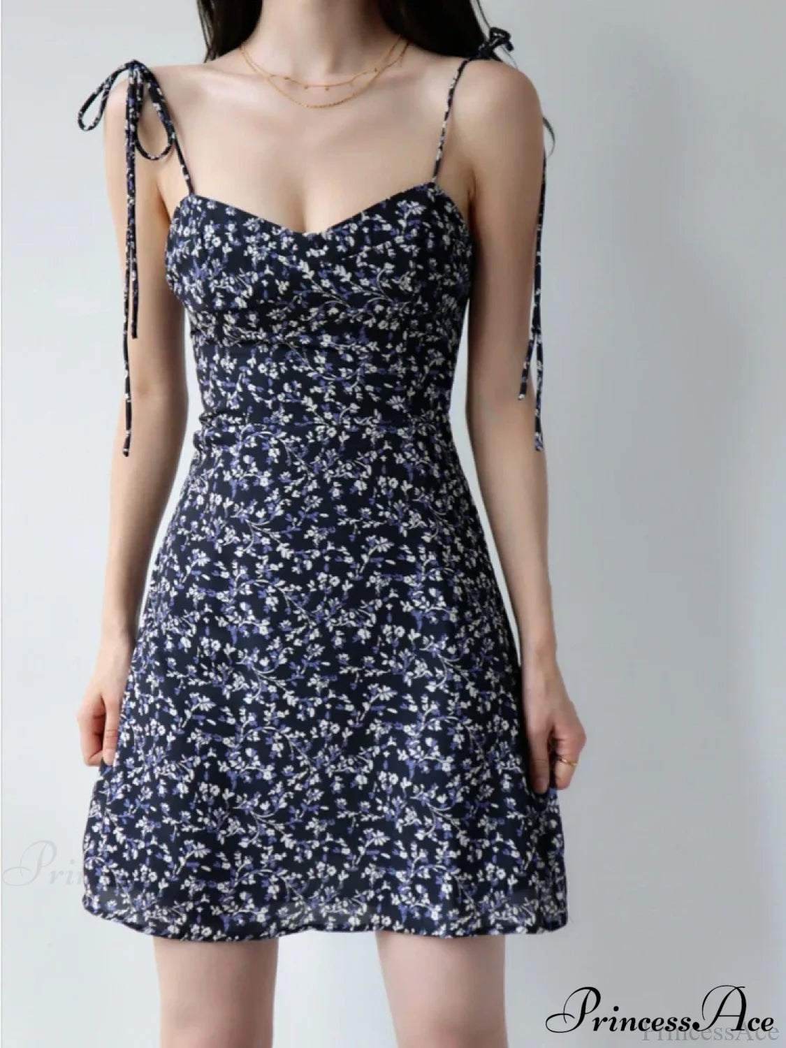 Black Short Sleeve Mini Dress