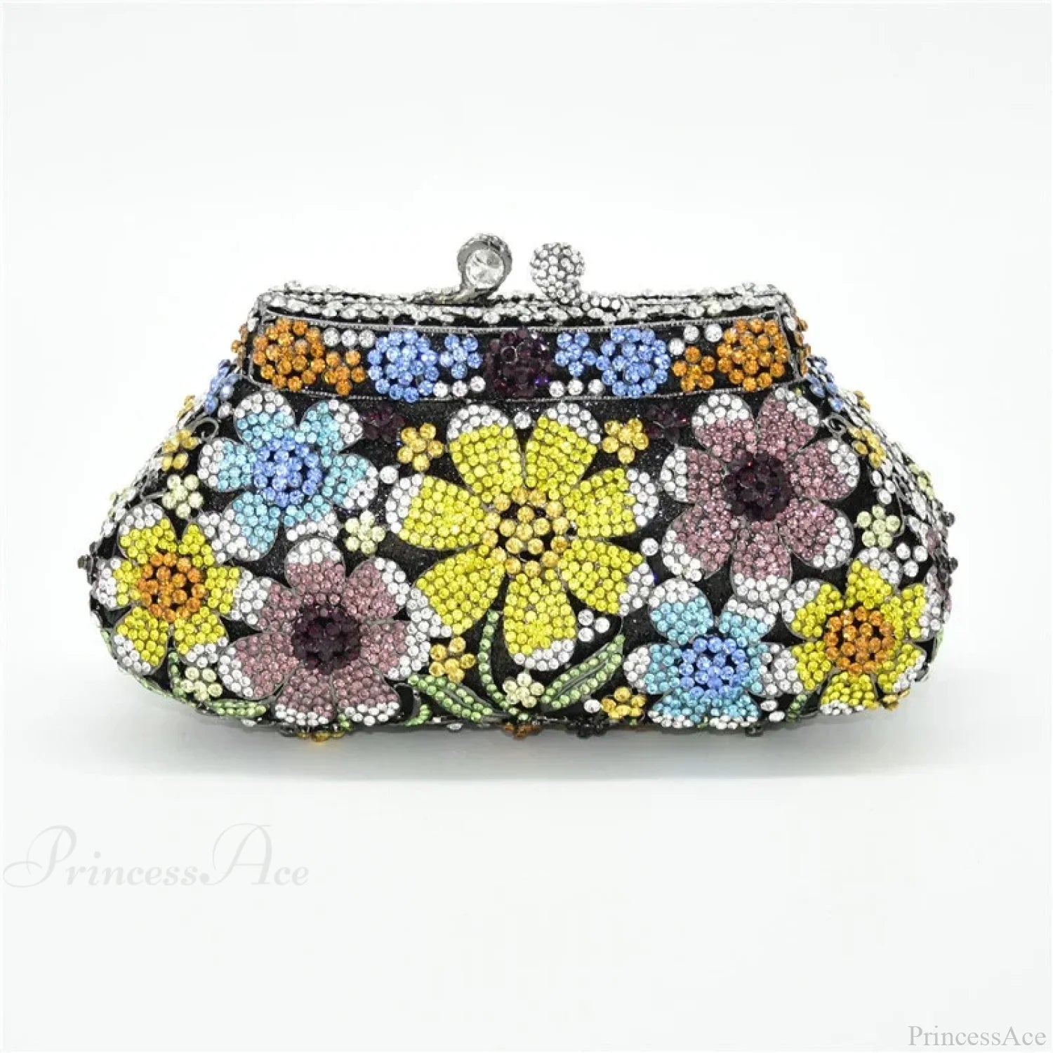 Bling Crystal Bridal Wedding Flower Diamond Clutch Bag color2 clutchbag-250126
