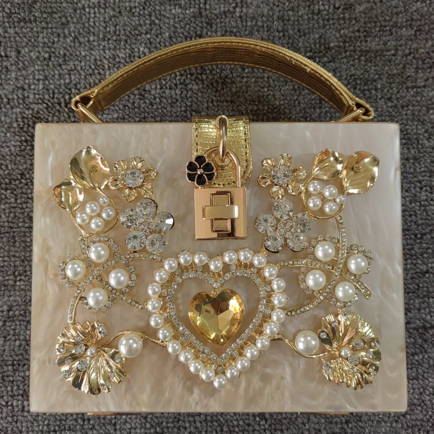 Bling Sequined Heart Evening Clutch Bag color same picture11 clutchbag-250126