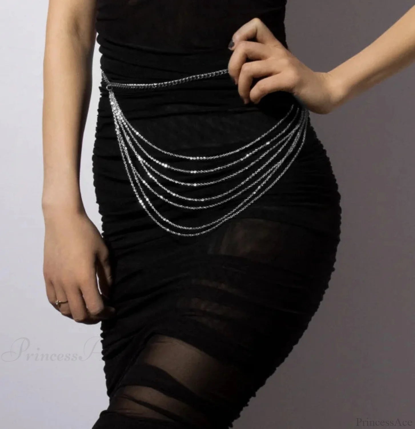 Bohemian Mysterious Gilded Stomach Chain Belt Write / usa