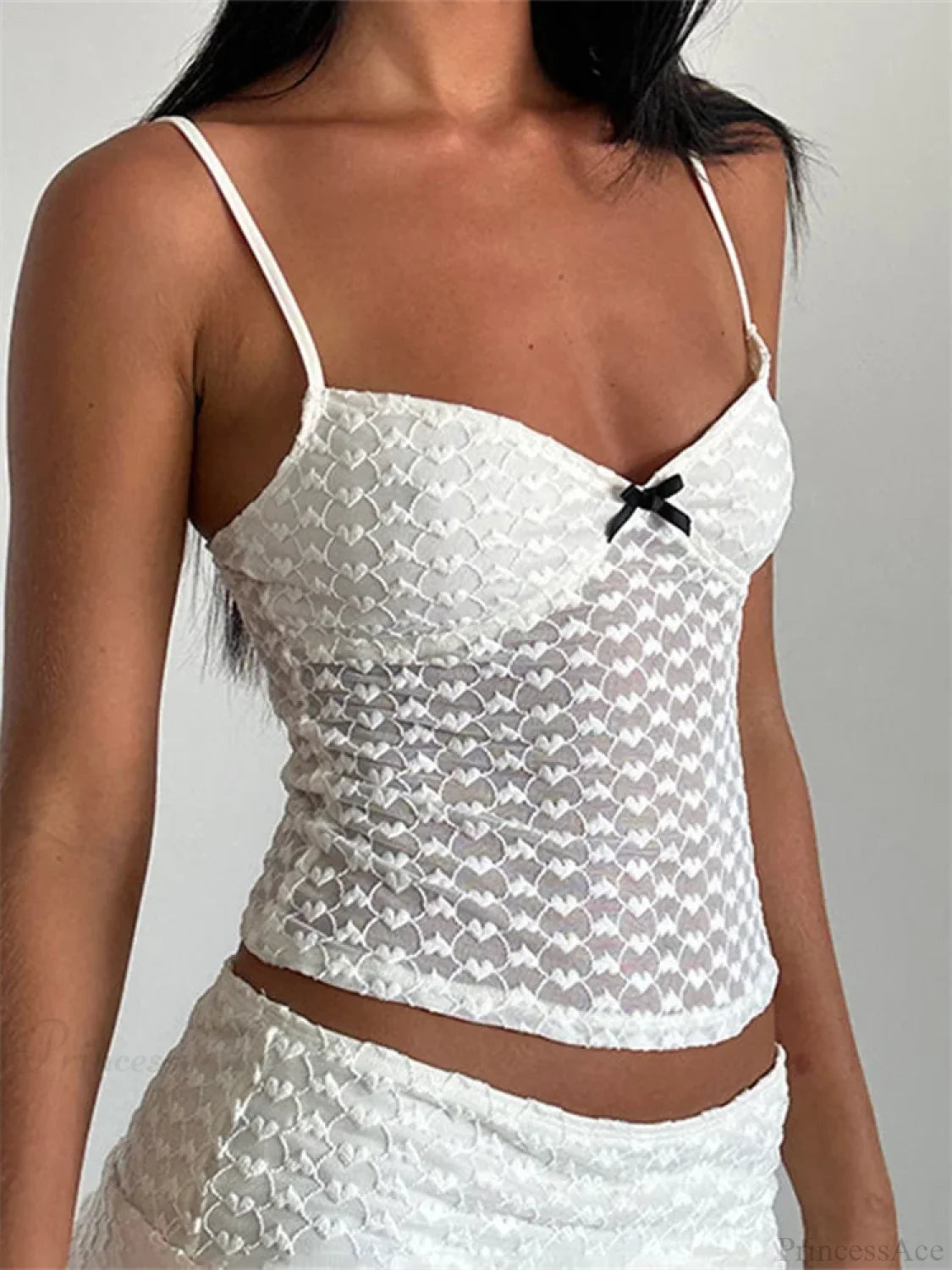 Bowknot Patchwork Sleeveless Backless Crop Top croptop-250126