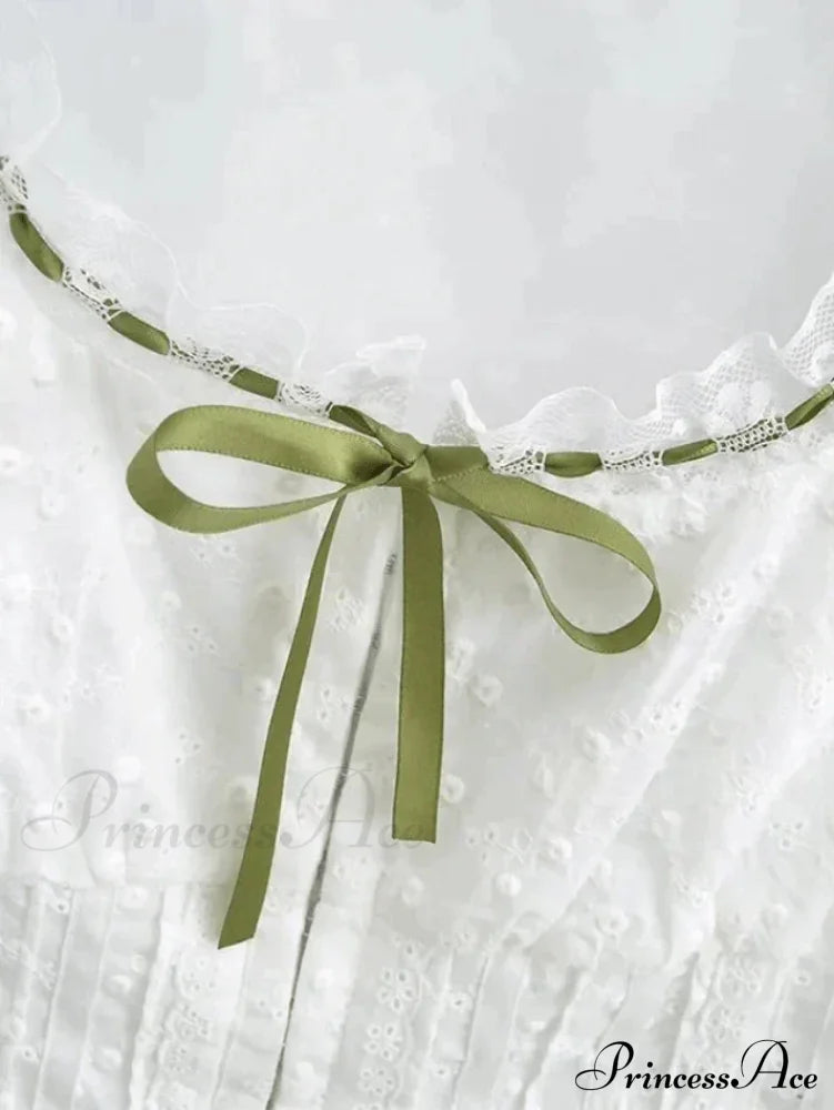 Broderie Lace Trim Trendy Crop Tank Top Tops&Tees