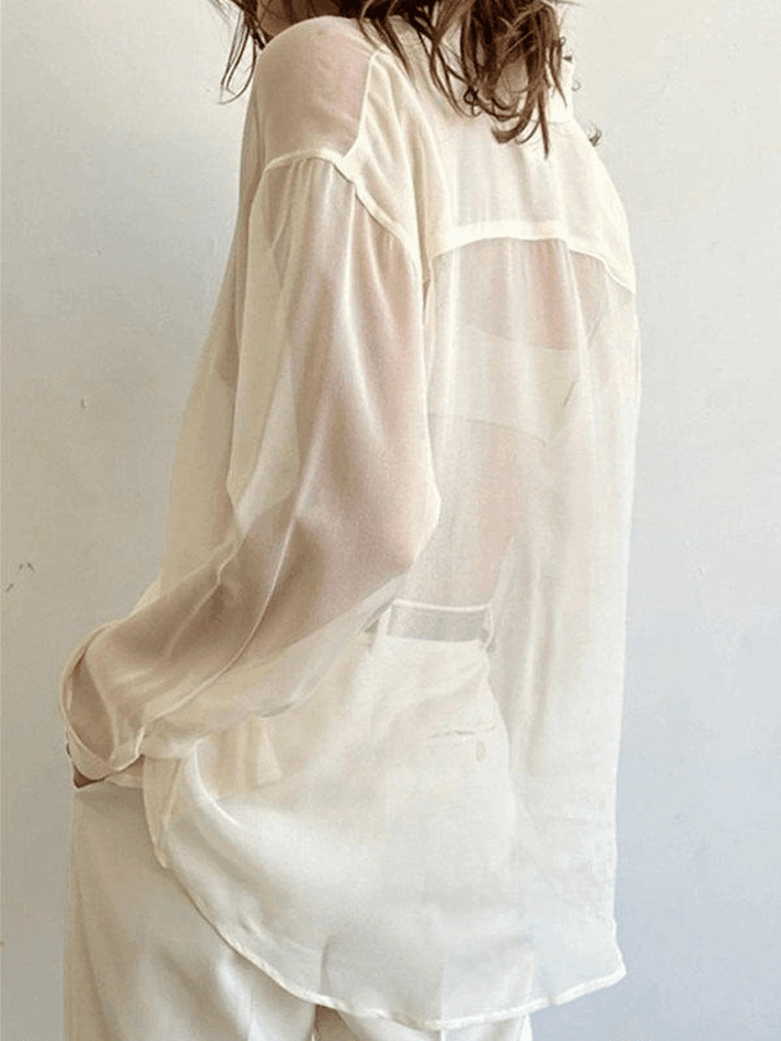 Button Front Ribbed Knit Modern Long Sleeve Mini Dress Shirts