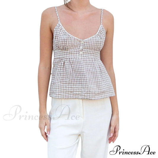 Cami Buttoned Top Free From Label