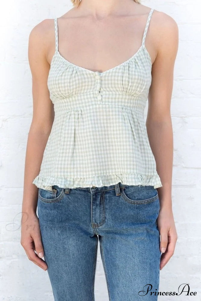 Cami Elegant Buttoned Top Shirts & Tops