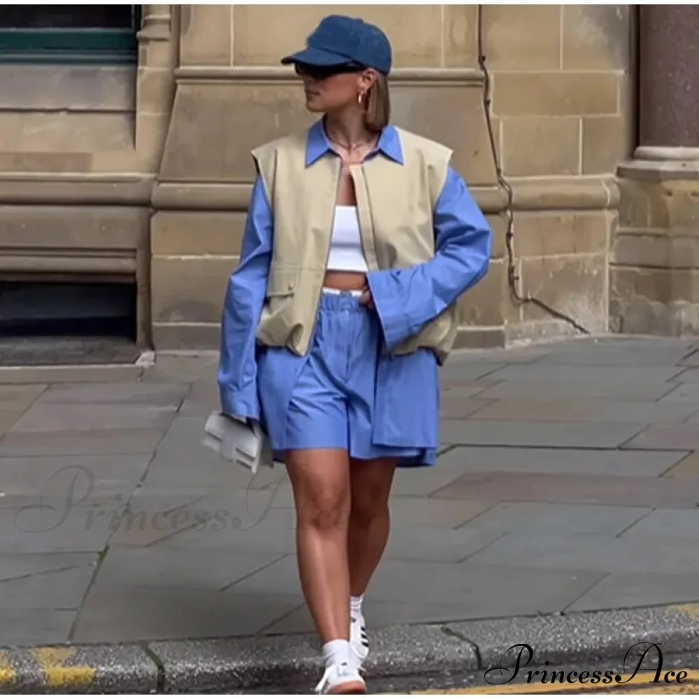 Cargo Pocket Stylish Drawstring Waistcoat