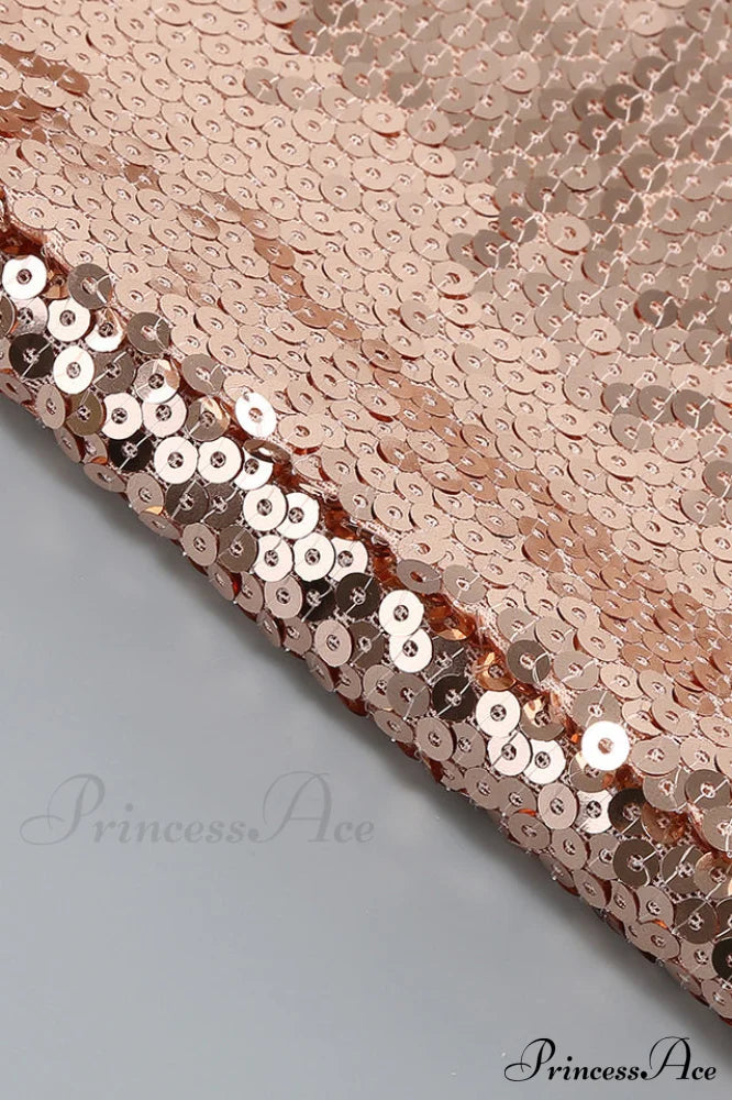 Carlotta Sequin Top Charming + Skirt Set