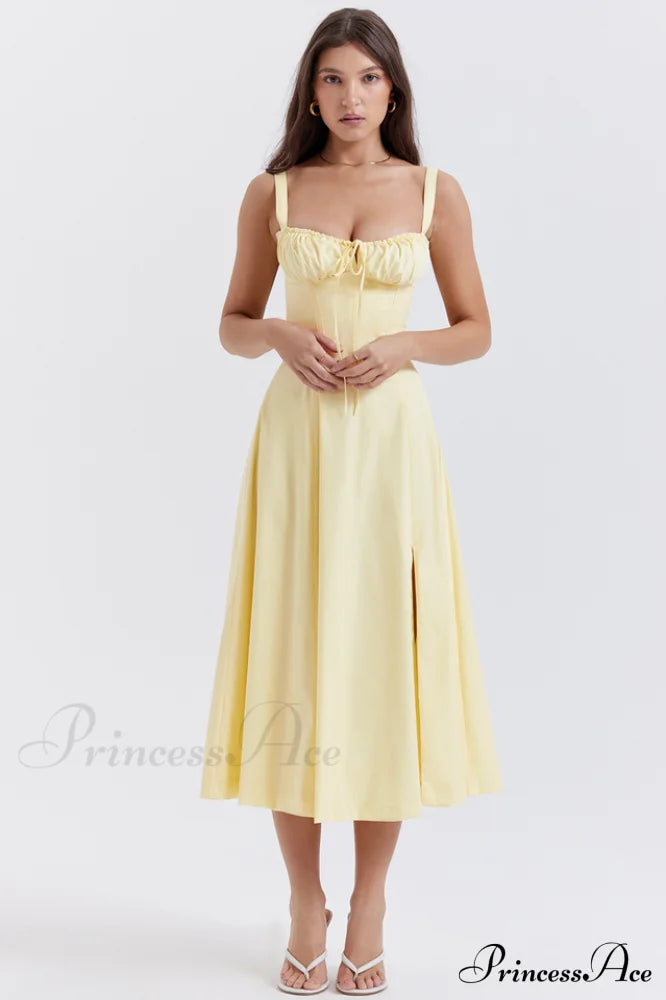 Carmen Bustier Sundress | Dress In Beauty