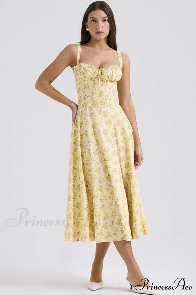 Carmen Bustier Sundress | Dress In Beauty