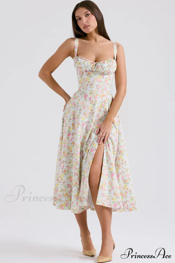 Carmen Bustier Sundress | Dress In Beauty