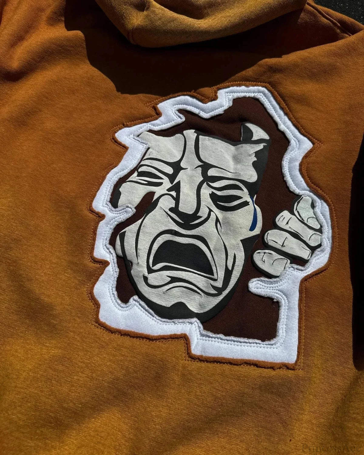 Cartoon Patch Embroidery Fashion Hoodie