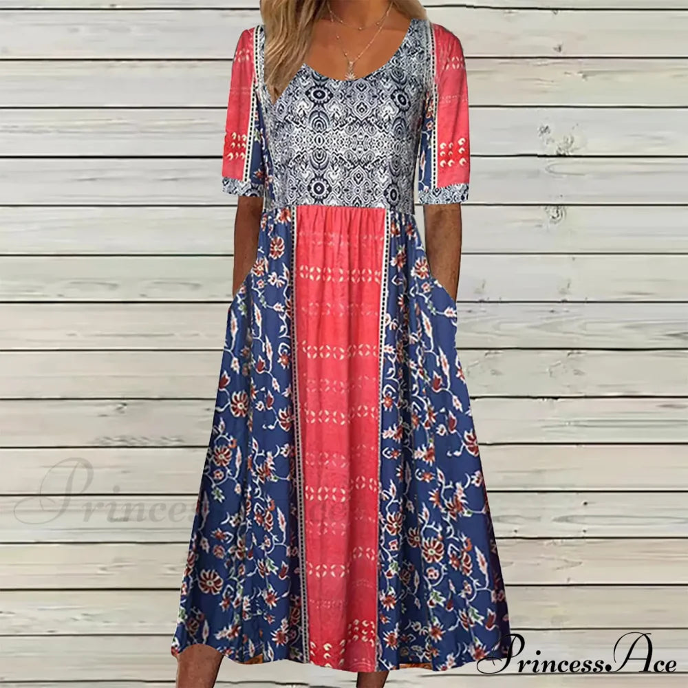 Casual Comfort Elegant Beach Summer Boho Dress