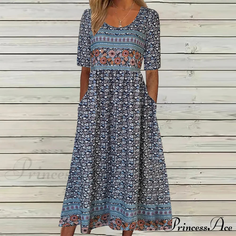 Casual Comfort Elegant Beach Summer Boho Dress