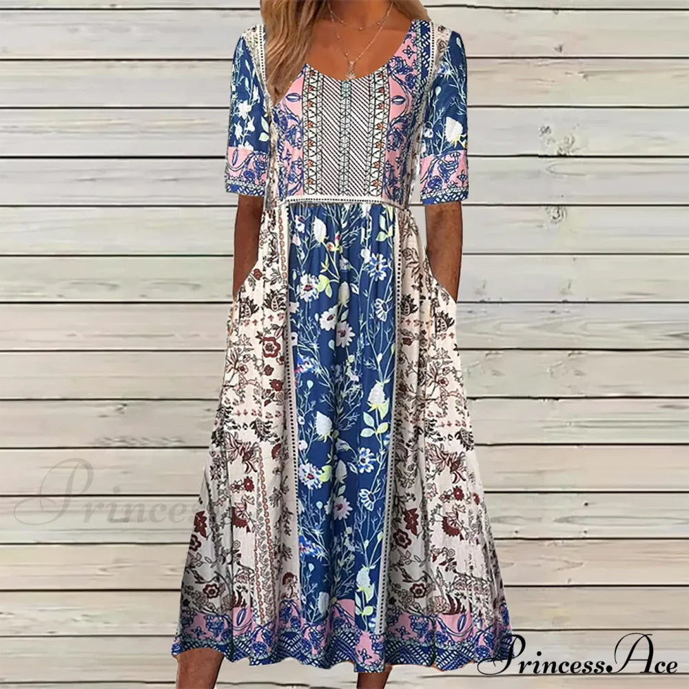 Casual Comfort Elegant Beach Summer Boho Dress