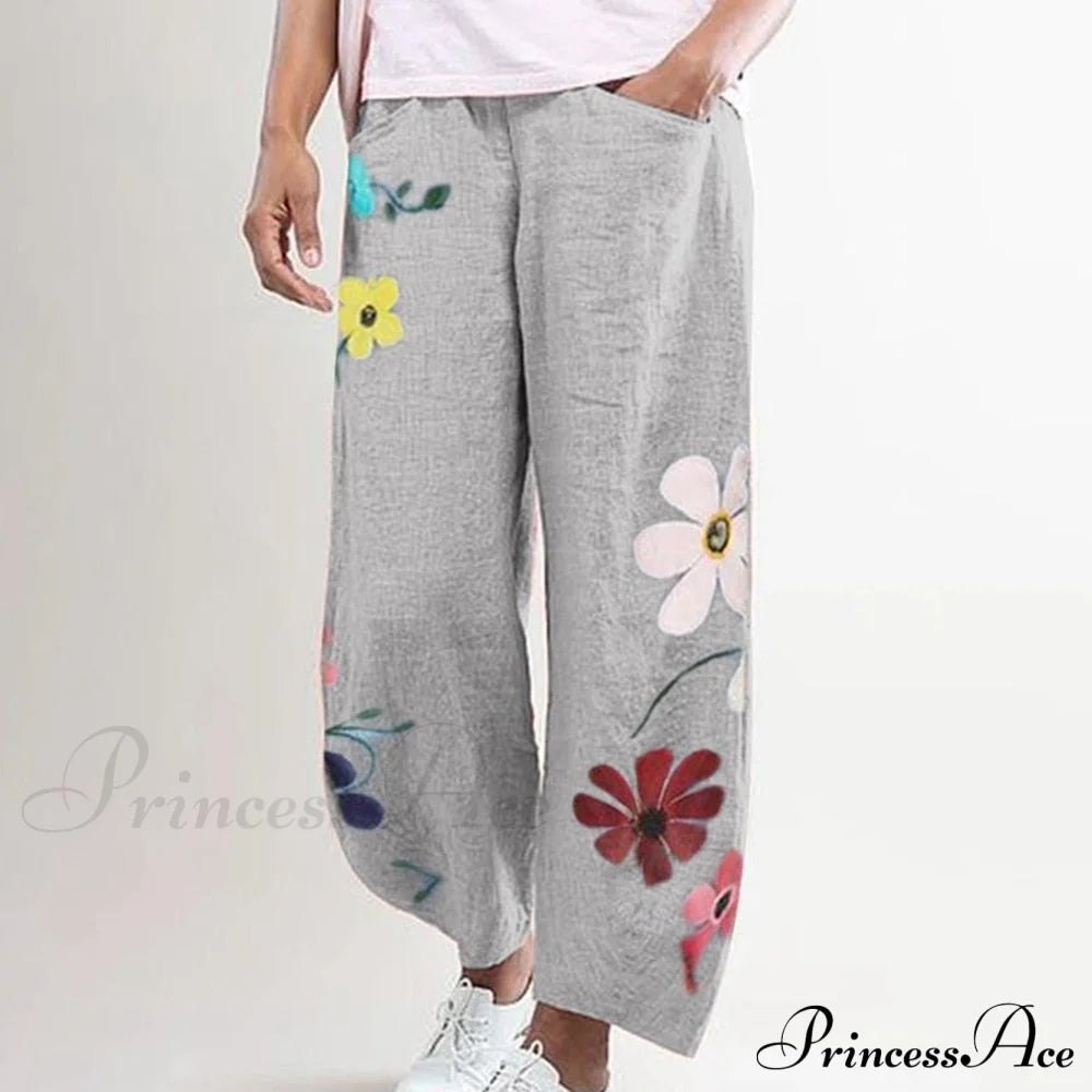 Casual Harem Wide Leg Pants