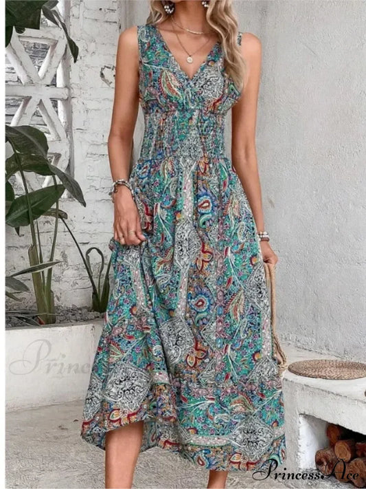 Casual Holiday Female Fashion Summer Boho Dress