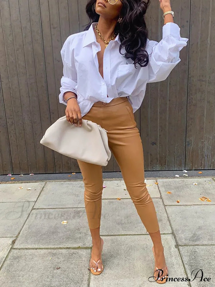 Casual Knit Graceful Two-Piece Outfit Shirts & Tops