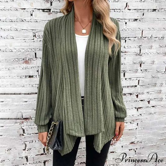 Casual Knitted Cardigan Coats