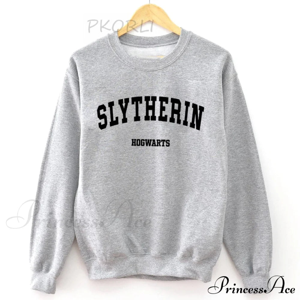 Casual School Unisex Crewneck Sweatshirt Gray / S Sweatshirts & Hoodies-L