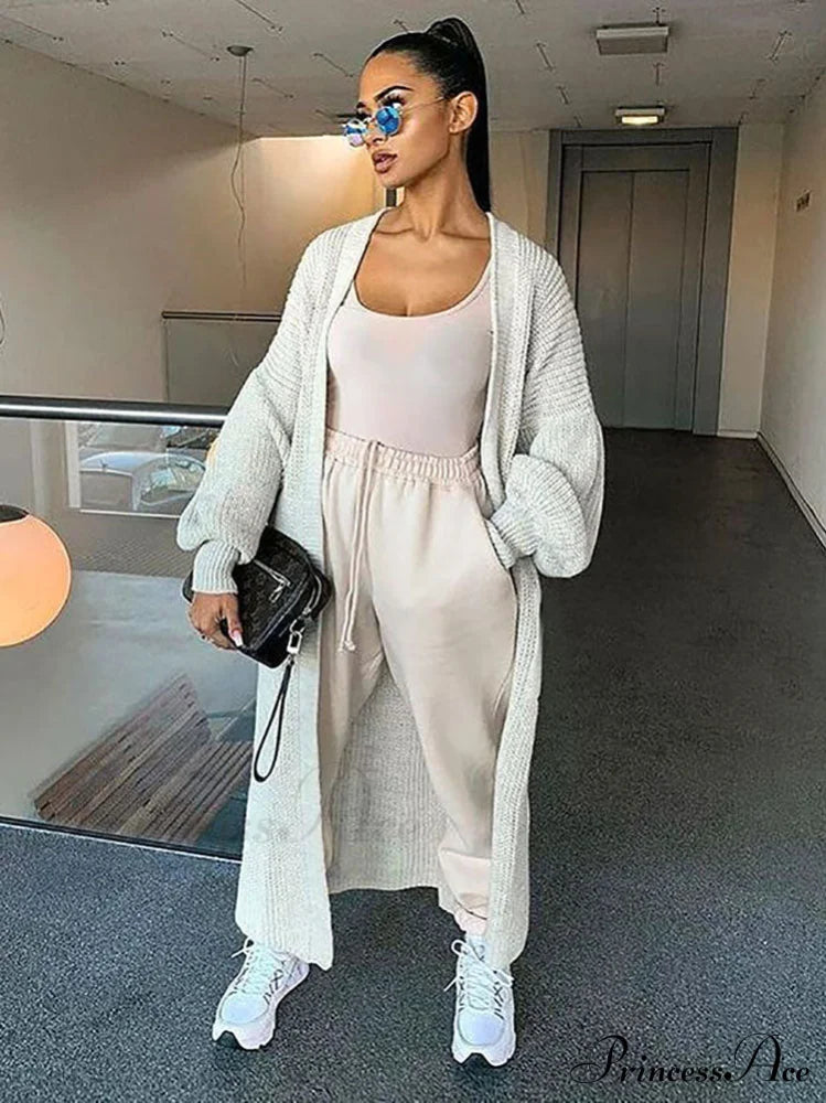 Casual Solid Graceful Color Cardigan