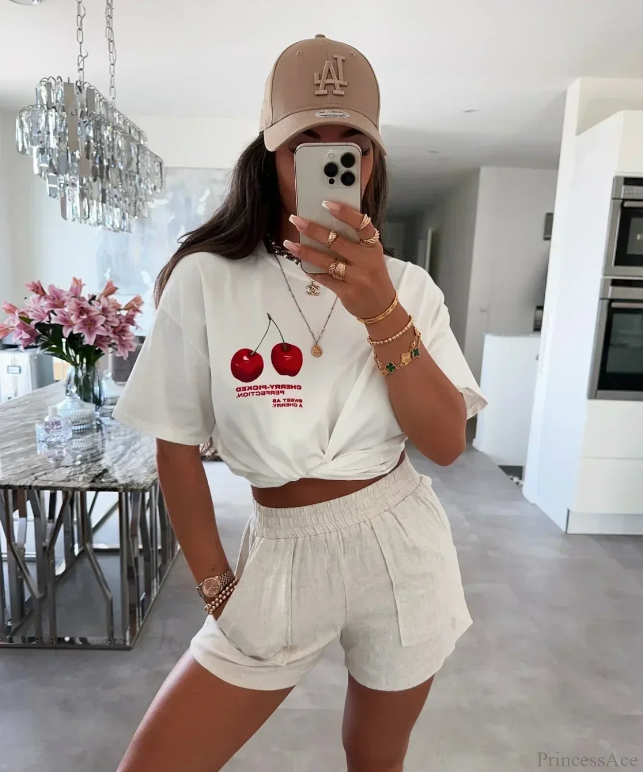 Casual Streetwear Gothic Long Sleeve T-shirt white12 / S t-shirt-250223