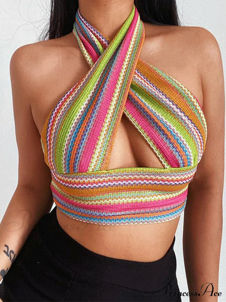 Cherubic Raglan Graceful Sleeve Crop Top Multicolor 2 / S Tops