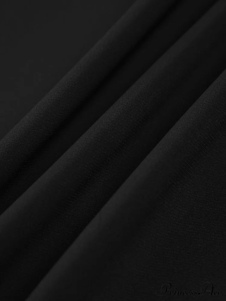 Chiffon Low Cut V-Neck Modern Pleated Zip Mini Dress Dresses