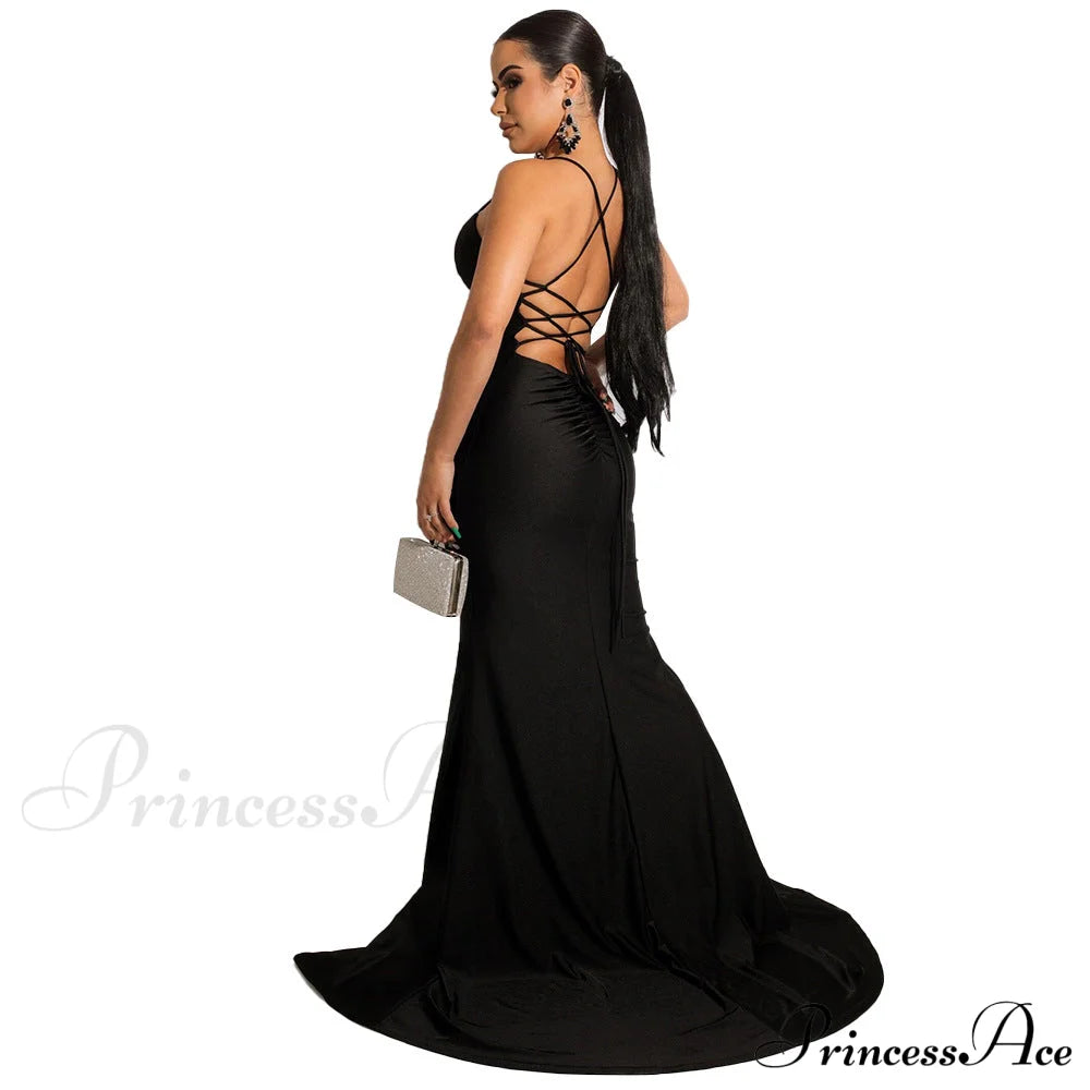 Chloe Lace-Up Stylish Back Formal Dress S.o. Long Dresses