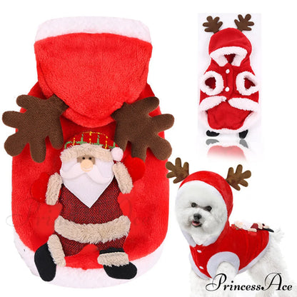 Christmas Dog’s Funny Clothes & Sweater