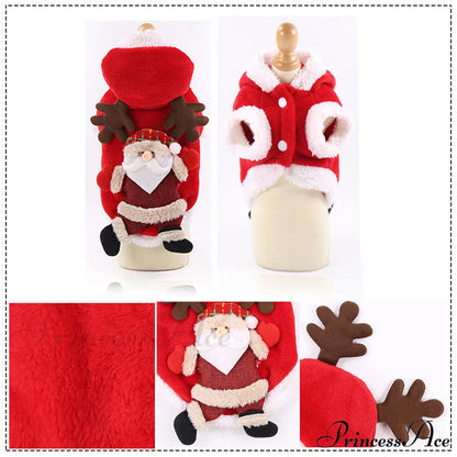 Christmas Dog’s Funny Clothes & Sweater