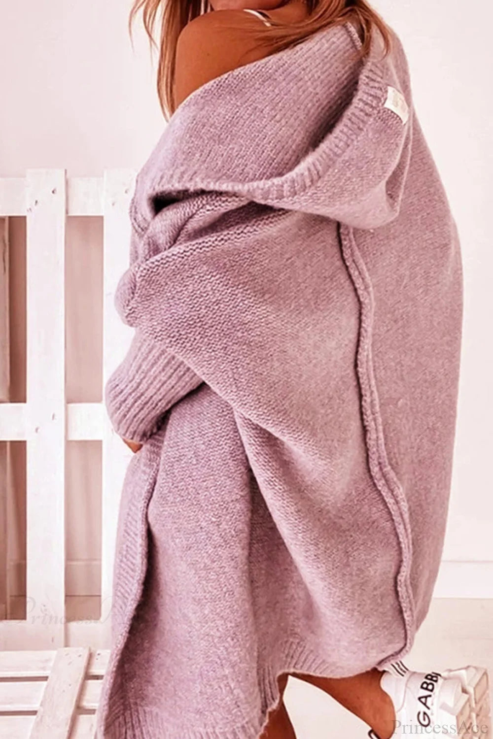 Hoodie Front Open Cardigan Pink / S Cardigans