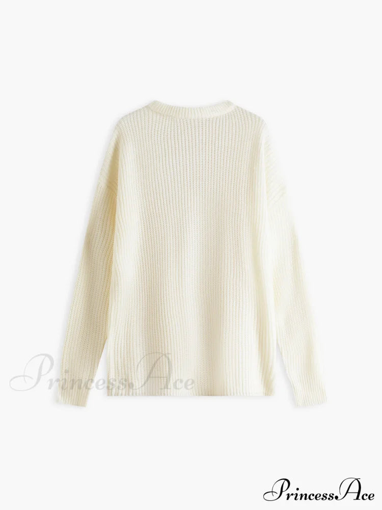 Comfort Charming Club Sweater Sweaters-L