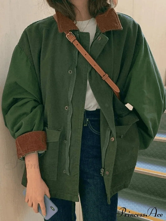 Comic Print Graceful Long Sleeve Tee Jackets