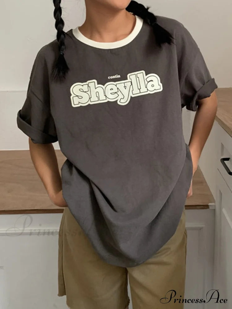 Contrast Pu Graceful Cropped Moto Jacket Brown / One Size Short Sleeves