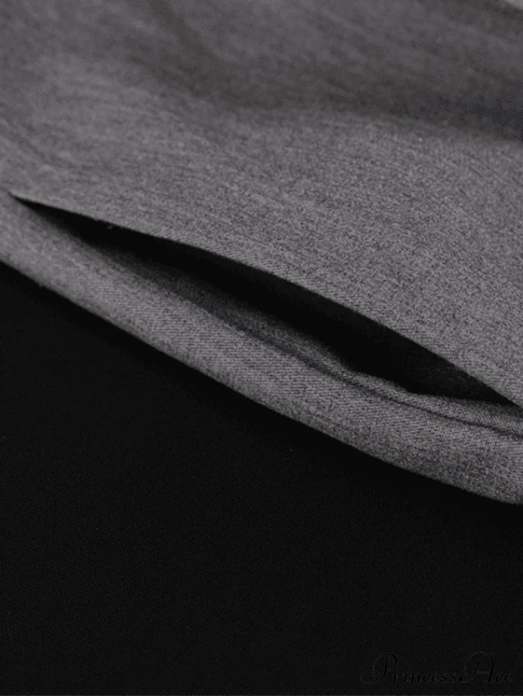 Contrast Vintage Logo Trendy Crop Cami Top Pants