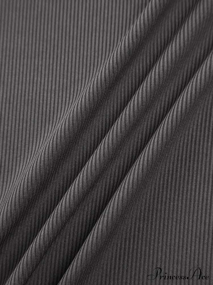 Corset Square Graceful Neck Shirt T-Shirts