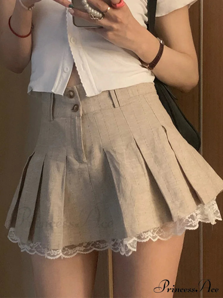 Cottagecore Self Tie Floral Printed Classic Cropped Boned Corset Top - Yellow Brown / S Mini Skirts